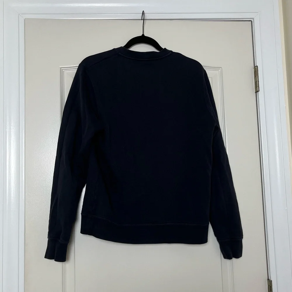 Sandro Casper The Ghost Unisex Sweatshirt Black Size S/M - Picture 4 of 4